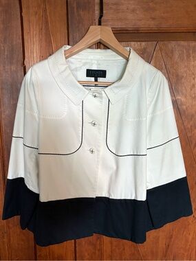 Escada Sport B/W Cotton Jacket